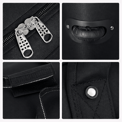 Sac de Voyage à Roulettes Grande Capacité Noir Charbon - | AïtaVia