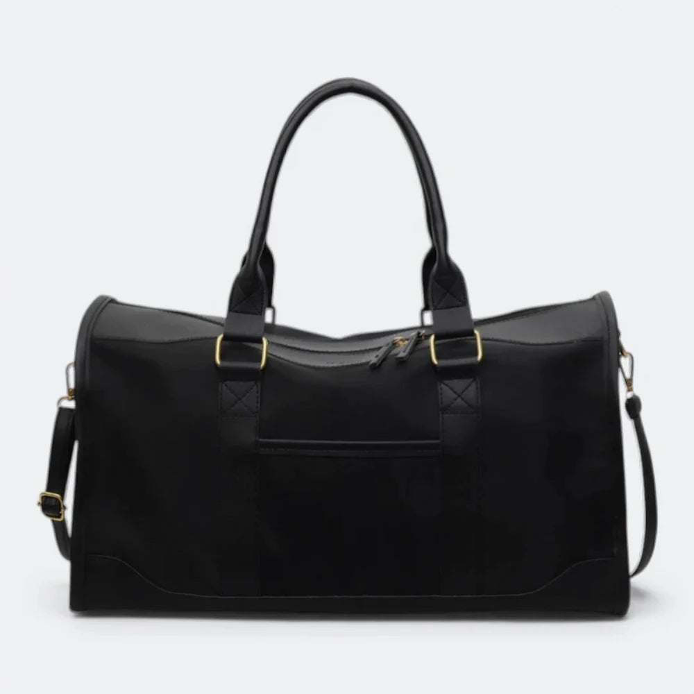 Sac de Voyage Cuir Femme Luxe Noir - | AïtaVia