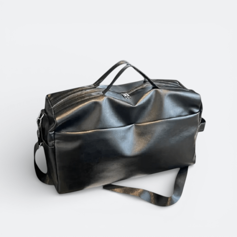 Sac de Voyage Cuir Homme Vintage Noir - | AïtaVia