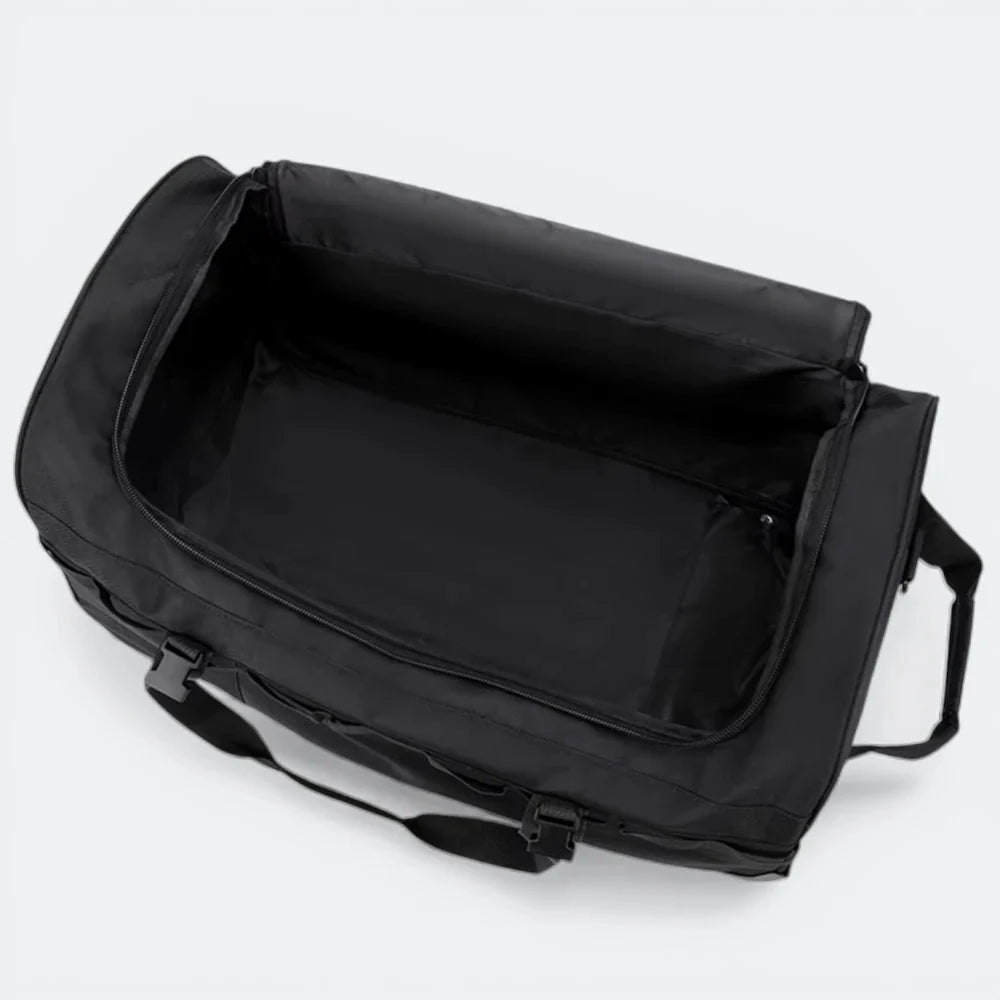 Sac de Voyage Polochon à Roulettes Noir & Bleu Gris - | AïtaVia