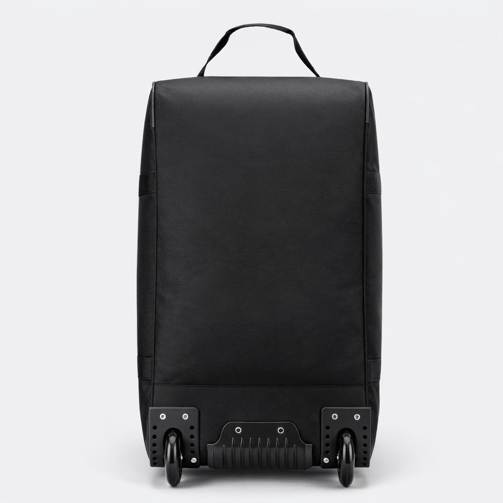 Sac de Voyage Polochon à Roulettes Noir & Bleu Gris - | AïtaVia
