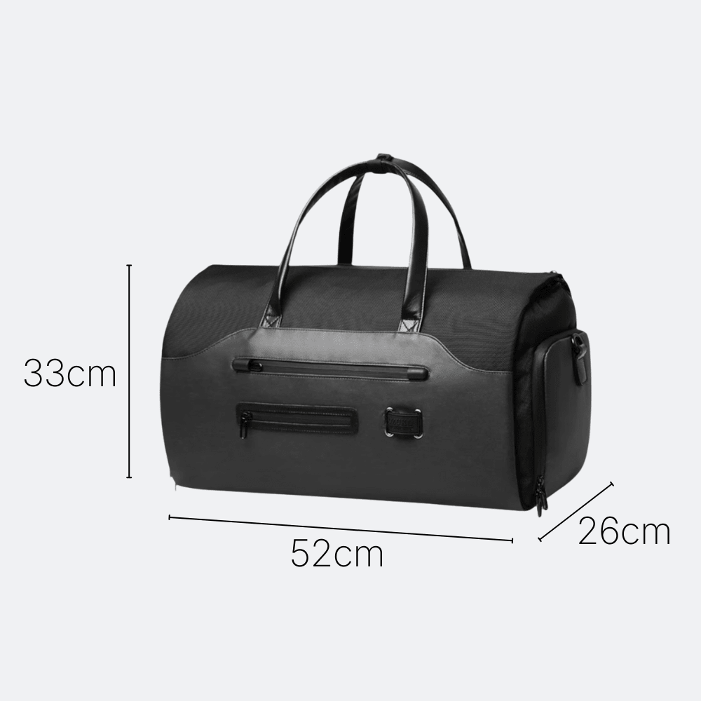 Sac de Voyage Polochon Homme Gris Neutre - | AïtaVia
