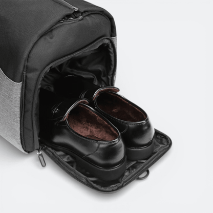 Sac de Voyage Polochon Homme Gris Neutre - | AïtaVia
