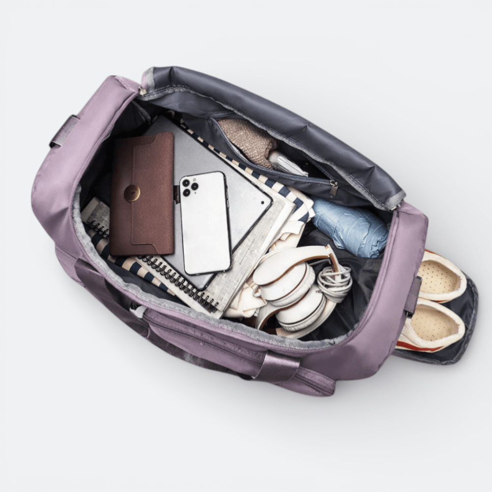 Sac de Voyage Week End pour Femme Bleu Minuit - | AïtaVia