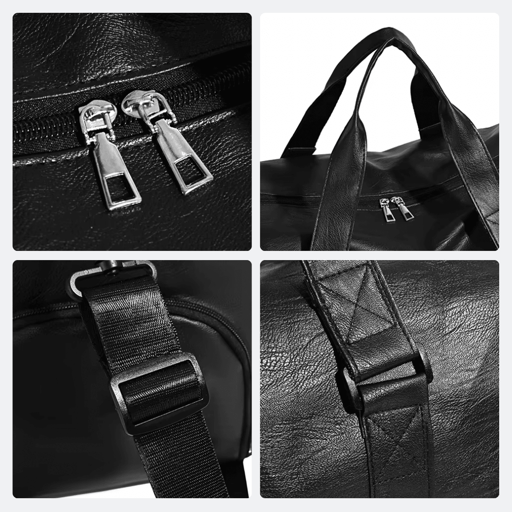 Sac de Week - End pour Hommes Noir - | AïtaVia