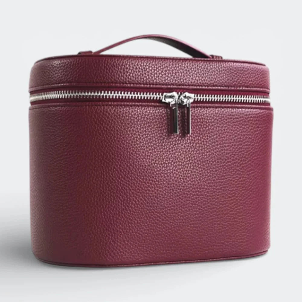 Sac Rangement Cosmétique Voyage Bordeaux Foncé - | AïtaVia