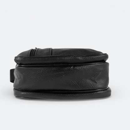Sacoche Cuir à Bandoulière Homme Noir - | AïtaVia