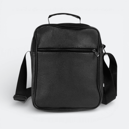 Sacoche Cuir à Bandoulière Homme Noir - | AïtaVia