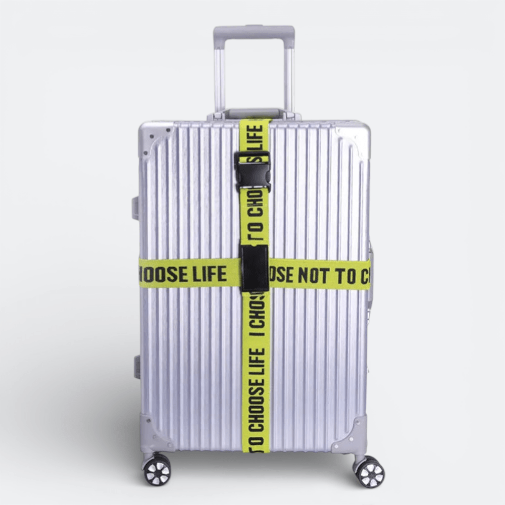 Sangle pour Valise avec Code Noir Charbon - | AïtaVia