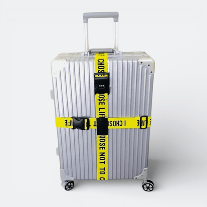 Sangle pour Valise avec Code Noir Charbon - | AïtaVia