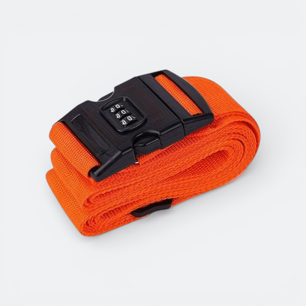 Sangle Valise avec Code Orange Vif - | AïtaVia