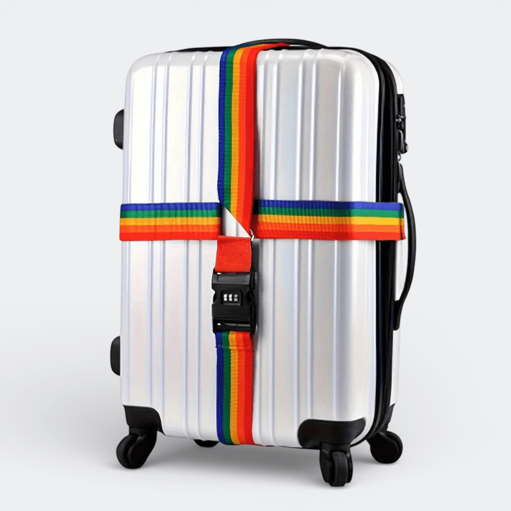 Sangle Valise avec Code Orange Vif - | AïtaVia