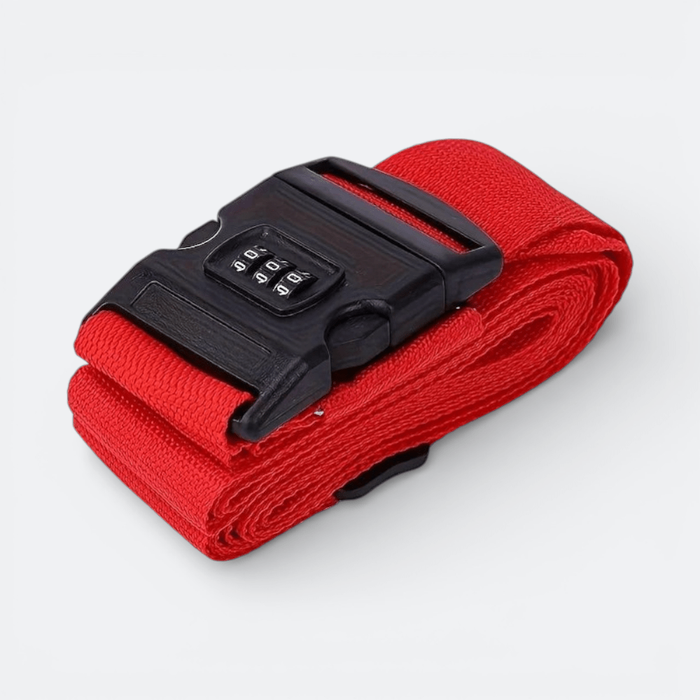 Sangle Valise avec Code Rouge Coquelicot - | AïtaVia