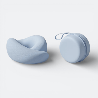 Soutien Cou Voyage Bleu Pâle - | AïtaVia