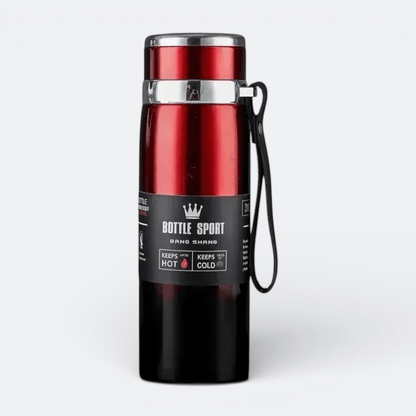 Thermos avec Filtre à Thé Rouge Bordeaux - | AïtaVia