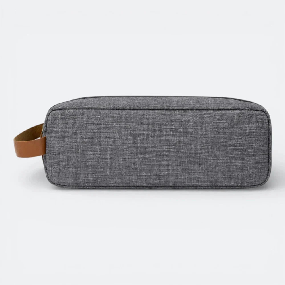 Trousse de Toilette avec Poignée Bleu Gris - | AïtaVia