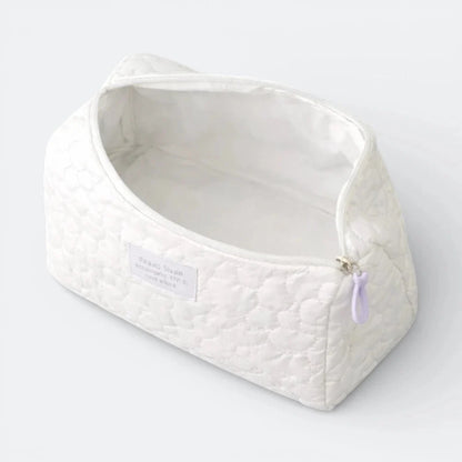 Trousse de Toilette Brodée Jaune Citron - | AïtaVia