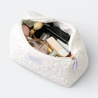Trousse de Toilette Brodée Jaune Citron - | AïtaVia