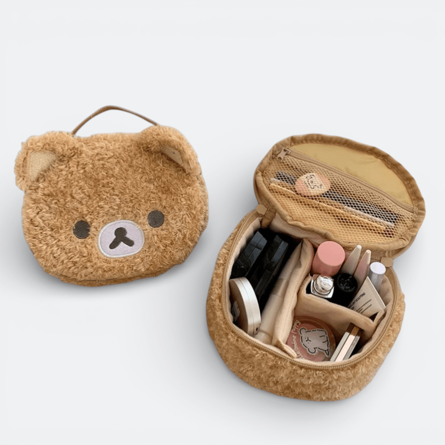 Trousse de Toilette Ours Sable Doré - | AïtaVia