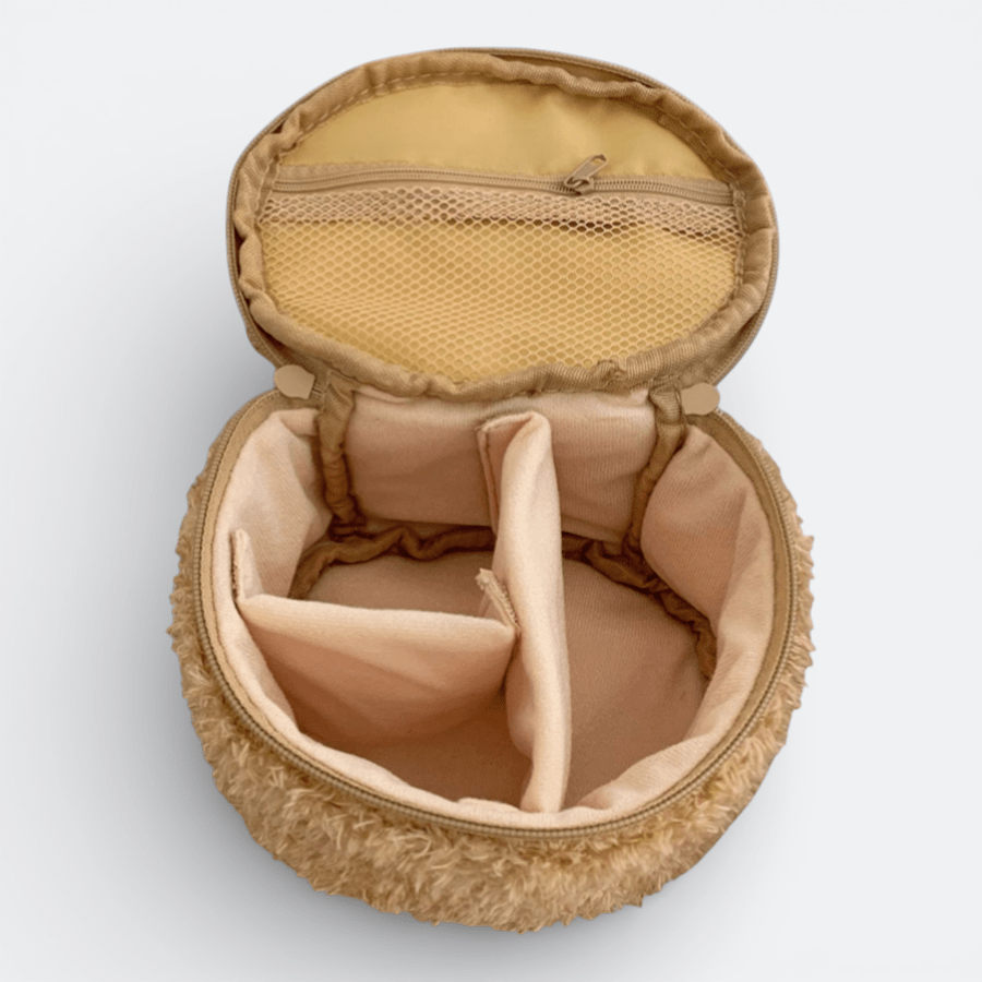 Trousse de Toilette Ours Sable Doré - | AïtaVia