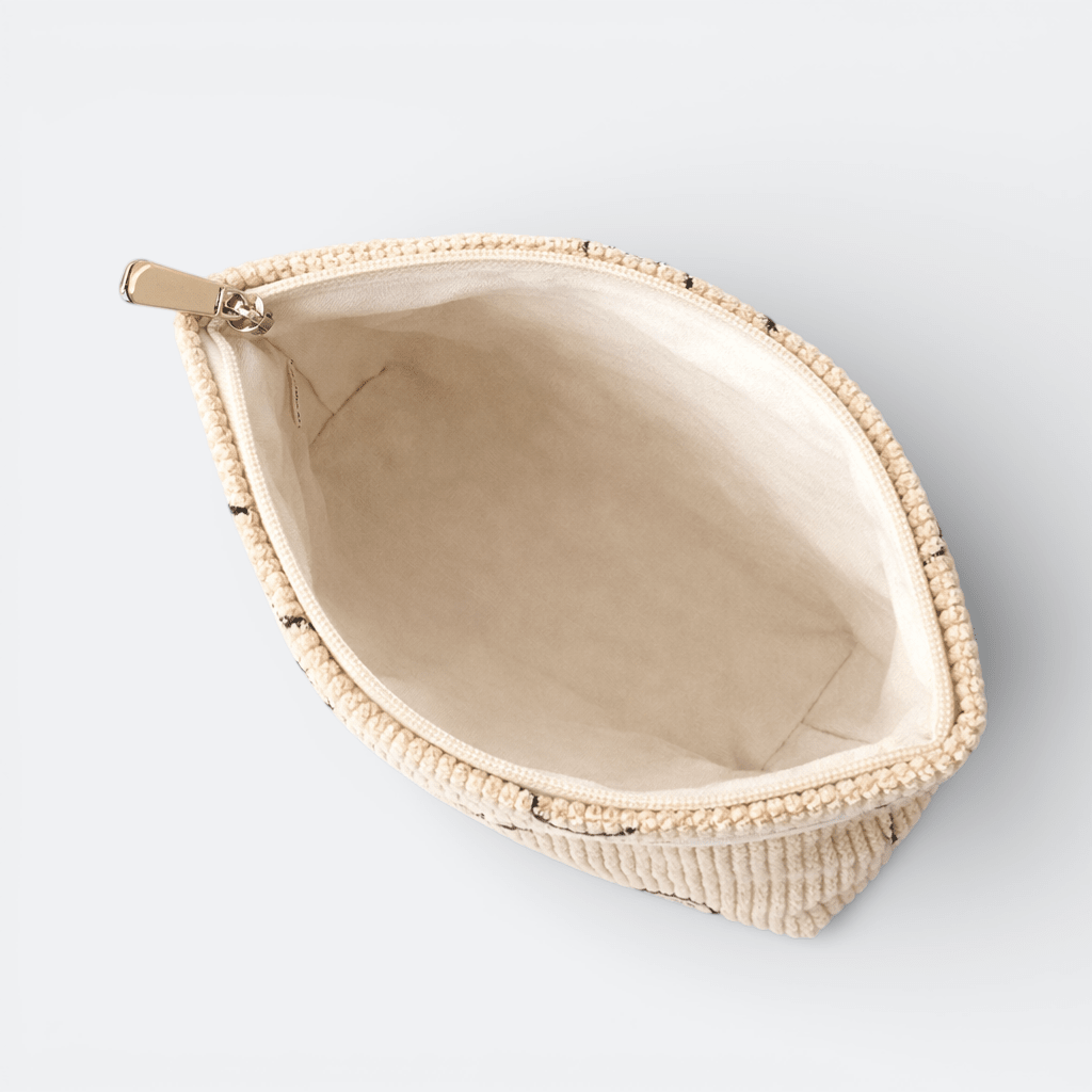 Trousse de Toilette pour Voyage Sourires Marron - | AïtaVia