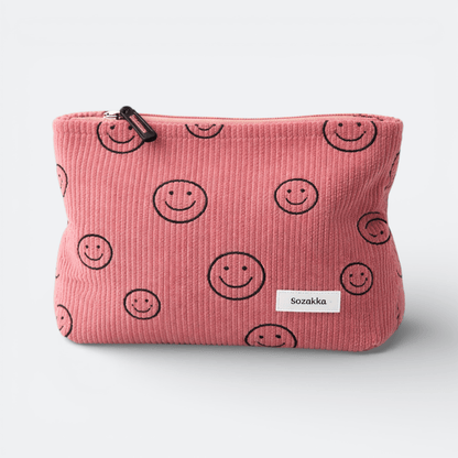 Trousse de Toilette pour Voyage Sourires Rose - | AïtaVia