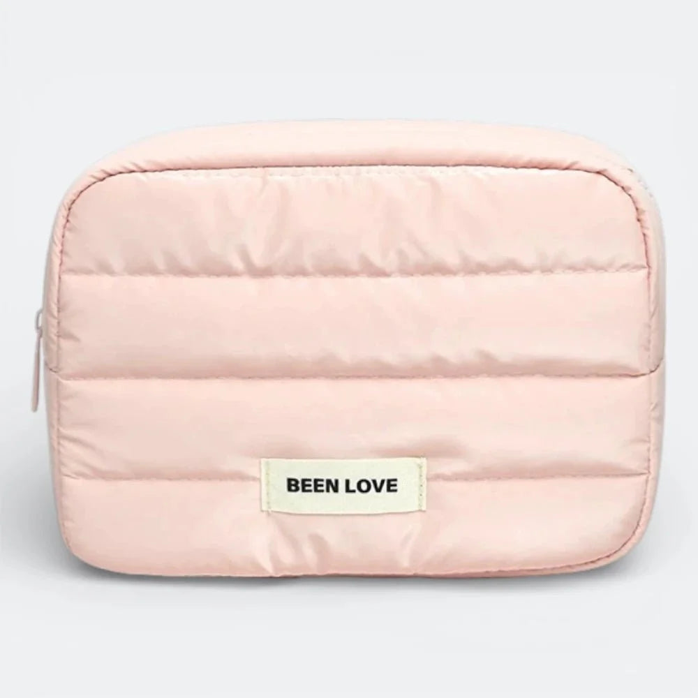 Trousse de Voyage pour Cosmétiques Rose Poudré - | AïtaVia