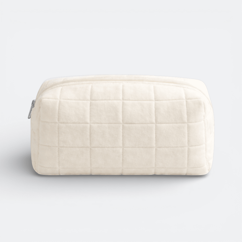 Trousse Maquillage Peluche Vanille Douce - | AïtaVia