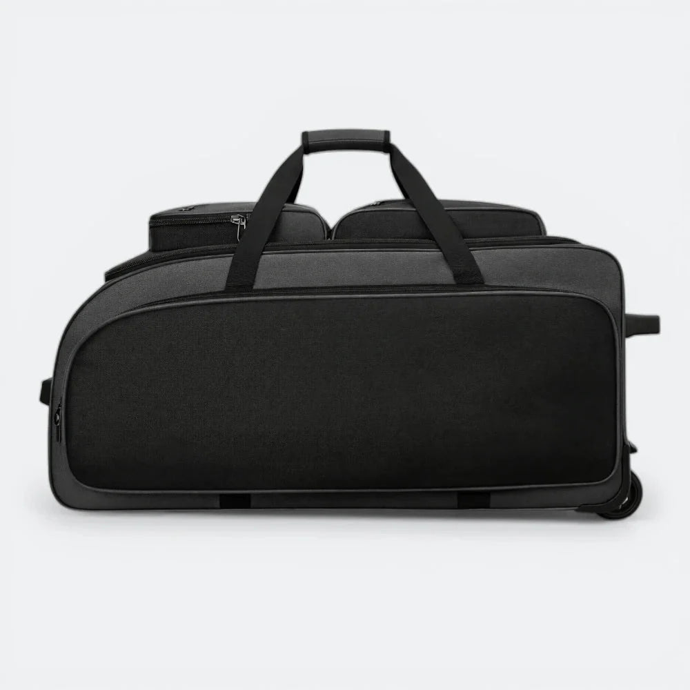 Valise à Trois Roues Noir Profond - | AïtaVia