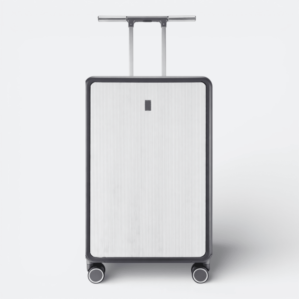 Valise avec Large Poignée Télescopique Beige Rosé - | AïtaVia