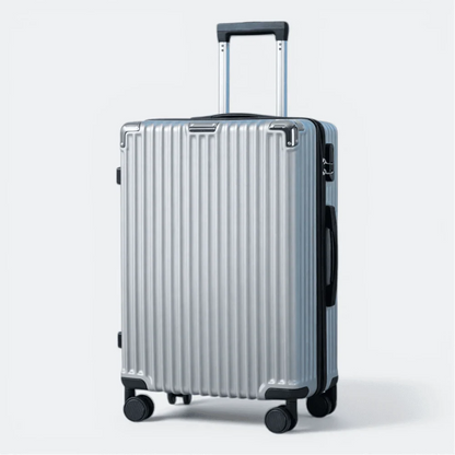 Valise avec Poignée Rétractable Gris Clair - | AïtaVia