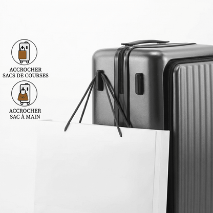 Valise avec Porte Gobelet Argent - | AïtaVia