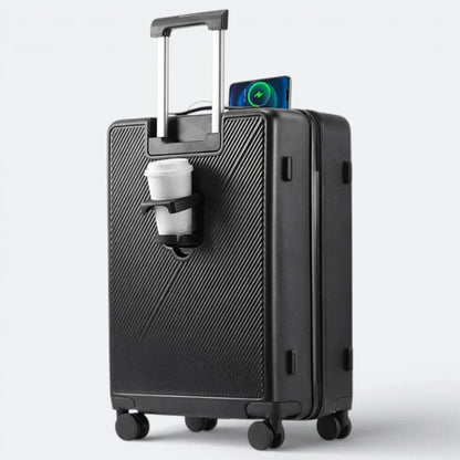 Valise avec Prise USB Bleu Pervenche - | AïtaVia