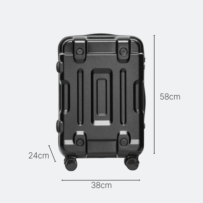 Valise de Voyage Antichoc Gris Clair - | AïtaVia