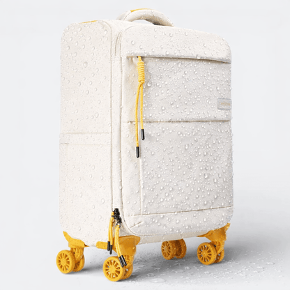 Valise de Voyage Étanche 4 Roues Beige Ivoire - | AïtaVia