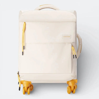 Valise de Voyage Étanche 4 Roues Beige Ivoire - | AïtaVia