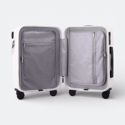 Valise Ouverture Frontale Rouge Brique - | AïtaVia