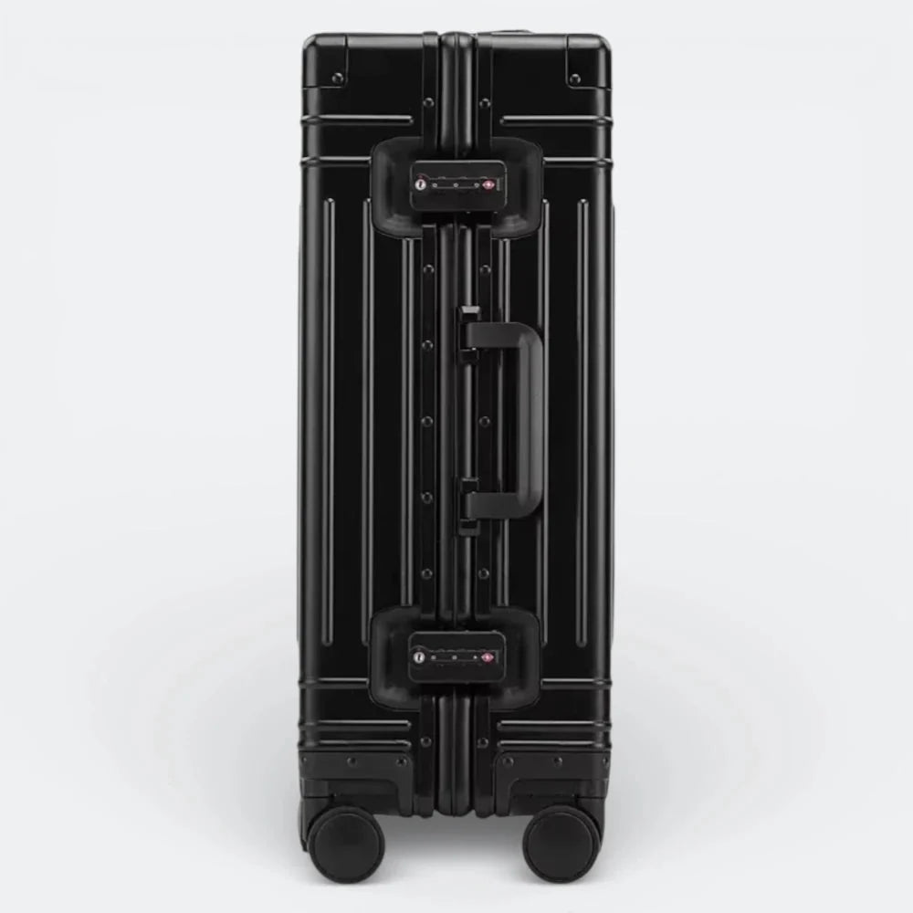Valise Rigide Argentée Argent - | AïtaVia