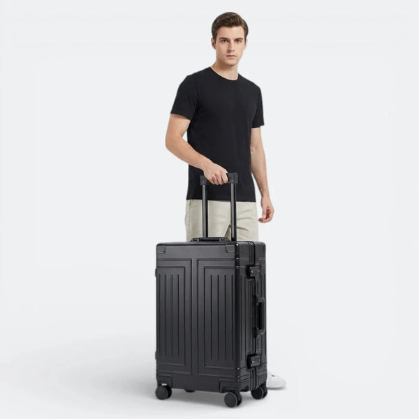 Valise Rigide Argentée