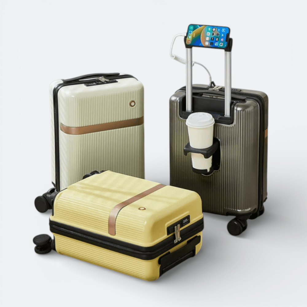Valise Roue Démontable Vert Turquoise - | AïtaVia