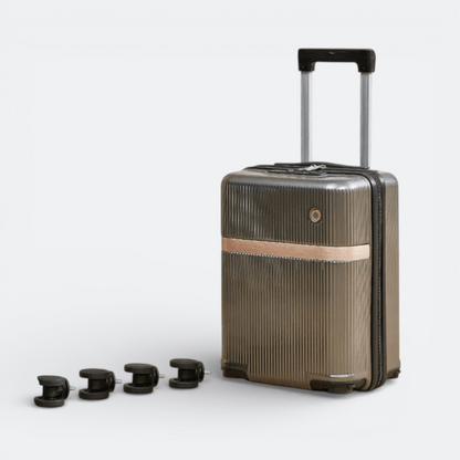 Valise Roue Démontable Vert Turquoise - | AïtaVia